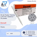 Kit de Postes Translux 2-4% Kit 3 taladros + 20 postes - Densell