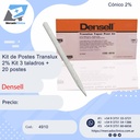 Kit de Postes Translux 2% - Kit 3 taladros + 20 postes - Densell