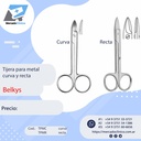 Tijera para cortar metal / matriz - recta o curva - Belkys