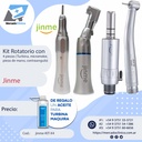 Kit rotatorio ( Turbina - Micromotor - Contra ángulo - Pieza de Mano recta) - Jinme