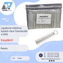 Ligaduras elásticas  bastón clear Translúcido x1040 - Easydent