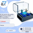 Kit de gomas de pulido para CA, 2u x Twist (fino y medio) + 2u x Oclusal (fino y medio). COTISEN