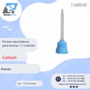 Puntas mezcladoras para resinas 1:1 (celeste) - Cotisen