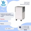 Rodante Quirurgico  1 Cajon1 Puerta Lacado  Argus