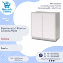 Bajomesada 2 Puertas  Lacadas Argus - Forms