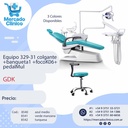 Sillon Equipo 329-31 colgante5+ banqueta1+ foco C200+ pedal Mul - GDK 