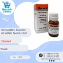 Hemostático Solución  de Sulfato Férrico 10ml - Densell