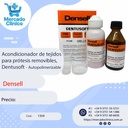 Acondicionador de tejidos  para prótesis removibles, Autopolimerizable - Dentusoft -  4g+40ml -Densell