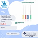 Espaciadores / Compactadores Pluggers A-D  (#20 al #35) - de 25 mm  - Perfect