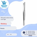 Pinza De Sutura Recta con ojal 1032 - Medesy 