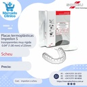 Placas / láminas para contención  Imprelon S  transparentes muy rígida  0.04” (1.00 mm) x125mm - Scheu