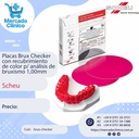 Placas / Láminas Brux Checker con recubrimiento de color p/ análisis de bruxismo 1,00mm - Scheu