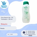 Flúor Neutro Gel - 2%  Tixotrópico - 200 ml - Maquira