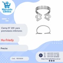 Clamp N° 209  para premolares inferiores - Hu-Friedy