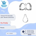Clamp N° 9S  para dientes anteriores - Hu-Friedy