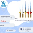 Limas mecanizada  flexible T-Flex x 5 de 31mm - Perfect