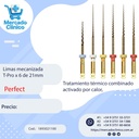 Limas mecanizada  T-Pro x 6 de 21mm - Perfect