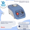 Agitador Vortex compacto. Modelo V1 PLUS - Boeco