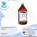 Acido Fosfórico 85% P A X  1000 ML - Biopack