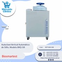 Autoclave Vertical Automático  de 50lts. Modelo BKQ-50I - Biosmartest