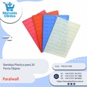 Bandeja Plastica para 20 Porta Objeto - Paralwall