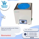 Baño termostático de 3 litros. Modelo SY-1L1H - Biosmartest