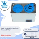 Baño termostático de 6 litros.  Modelo SY-1L2H - Biosmartest