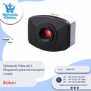Cámara de Video de 10 Megapíxels para microscopios y lupas - Biokan