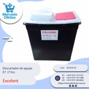 Descartador de agujas  E7  (7 lts). - Excelent