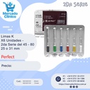 Limas K  X6 Unidades -  2da Serie del #45/#80 - 25 o 31 mm - Perfect