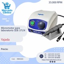 Micromotor para laboratorio SDE-37LN - 35.000 RPM - Yajada