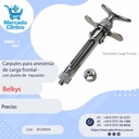 Jeringa Carpule para anestesia de carga frontal - Belkys  