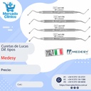 Curetas de Lucas - diferentes tipos - Medesy