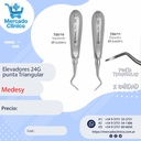 Elevador de raíz 24G punta triangular - Medesy