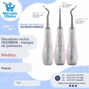 Elevadores rectos HEIDBRINK - mangos de polimeros - X UNIDAD - Medesy