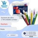 Eyectores de saliva  x 100 unidades surtidos - Dochem