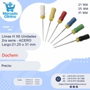 Limas H 45/80 -  segunda serie - de ACERO -  Dochem