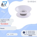 Alambre ligadura - rollo - 0,20mm - 315-020 Tecnident