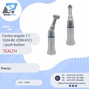 Contra angulo 1:1 1024-B2 (CEN-01C) / push button - TEALTH