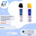 Aceite de Limpieza y lubricante p/ contraangulo de implante - GACELA