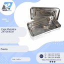 Caja metalica 22x12x5 cm