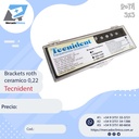 Brackets Autoligante Roth 0,22 - Ceramico  - Estetico - 1 caso - 7x7 - 282-107 - Tecnident