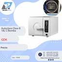 Autoclave Clase B - 18 Litros c/ bomba de vacio - GDK