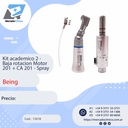 Kit academico 2 - Baja rotacion Motor 201 + CA 201 - Spray - BEING