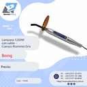 Lampara 1200W  con cable  -  Cuerpo Aluminio Gris - Being