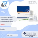 Ionómero MERON  Autocurado, Tipo 1  Cementación, Avío - Voco
