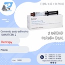 Cemento auto-adhesivo  SMARTCEM 2 - x 1 unidad -  curado Dual - Dentply Sirona