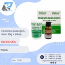 Cemento quirurgico,  Avío: 50g + 20 ml - DICKINSON