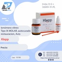 Ionómero vitreo Tipo IX MOLAR, autocurado restauración, Avio - KLEPP