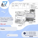 Placas / Láminas de Cristal ( PVC ) 0,3mm - Bioart